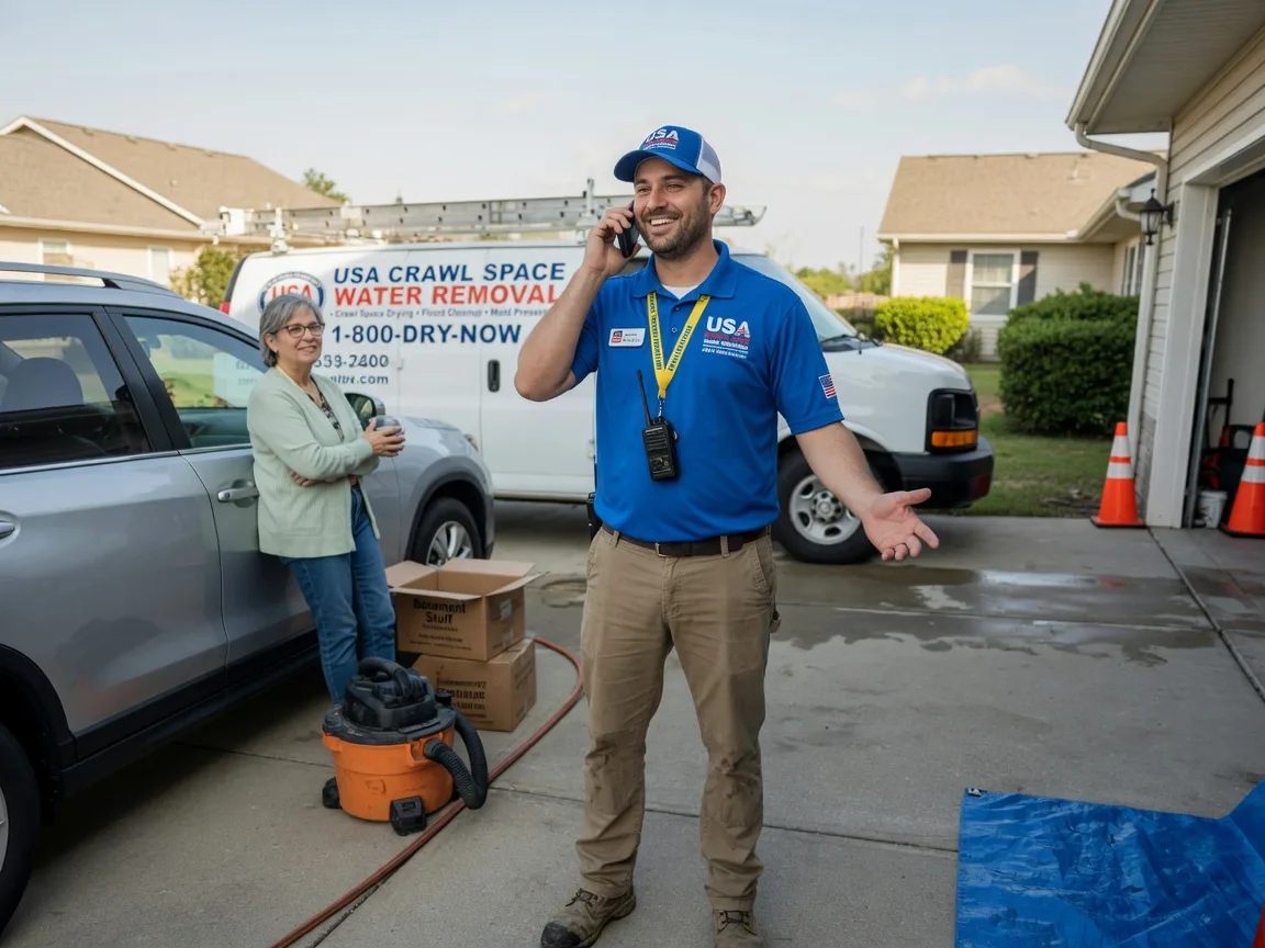 Crawl Space Water Removal Albemarle, NC FAQs